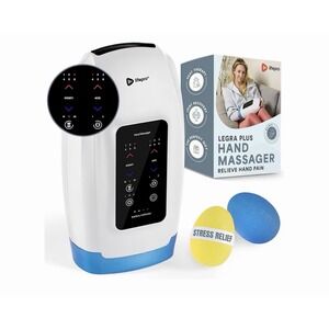 LifePro Legra Plus Hand Massager with Heat and Compression for Pain Relief